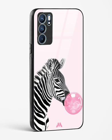Bubble Pop Zebra Glass Case Phone Cover (Oppo)