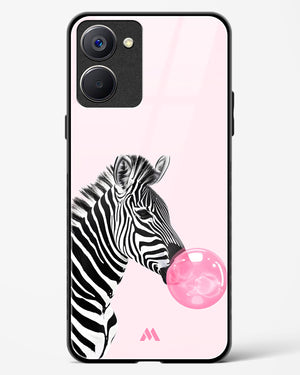 Bubble Pop Zebra Glass Case Phone Cover (Realme)