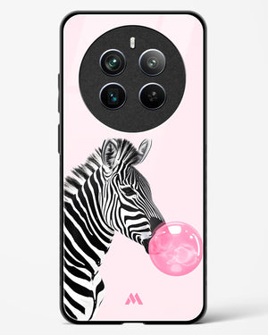 Bubble Pop Zebra Glass Case Phone Cover (Realme)