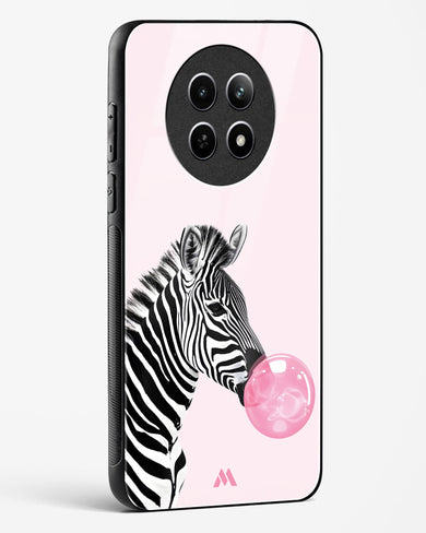 Bubble Pop Zebra Glass Case Phone Cover (Realme)