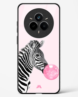 Bubble Pop Zebra Glass Case Phone Cover (Realme)