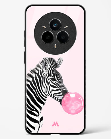 Bubble Pop Zebra Glass Case Phone Cover (Realme)