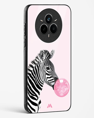 Bubble Pop Zebra Glass Case Phone Cover (Realme)