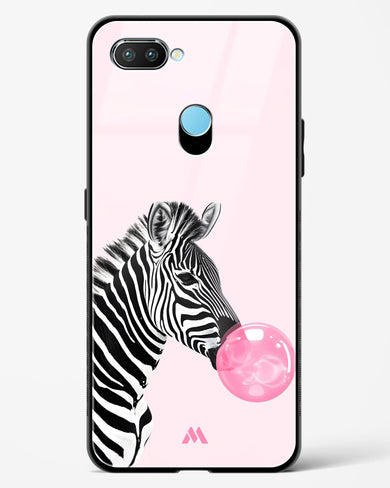 Bubble Pop Zebra Glass Case Phone Cover (Realme)