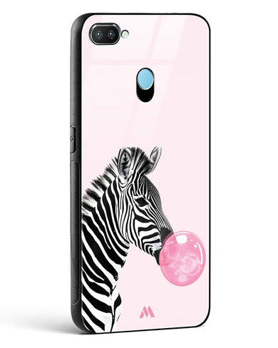 Bubble Pop Zebra Glass Case Phone Cover (Realme)