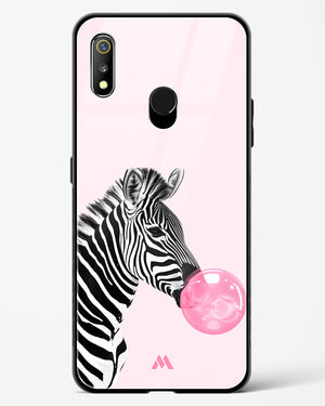 Bubble Pop Zebra Glass Case Phone Cover (Realme)
