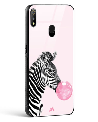 Bubble Pop Zebra Glass Case Phone Cover (Realme)