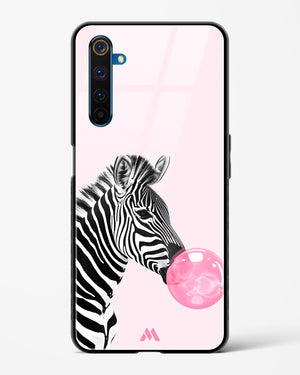 Bubble Pop Zebra Glass Case Phone Cover (Realme)