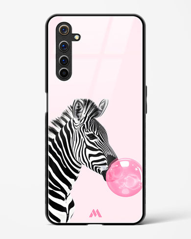 Bubble Pop Zebra Glass Case Phone Cover (Realme)