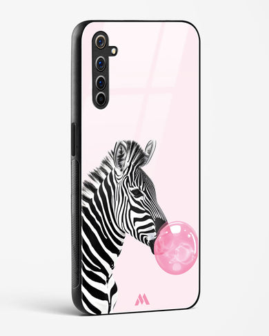 Bubble Pop Zebra Glass Case Phone Cover (Realme)