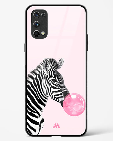 Bubble Pop Zebra Glass Case Phone Cover (Realme)
