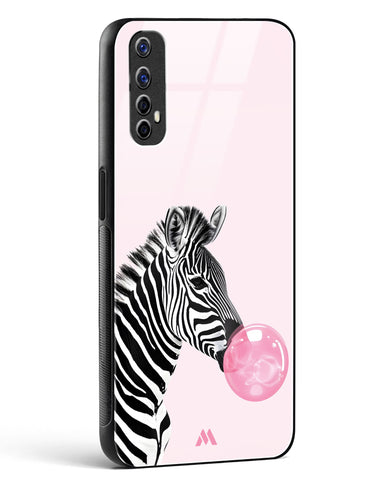 Bubble Pop Zebra Glass Case Phone Cover (Realme)