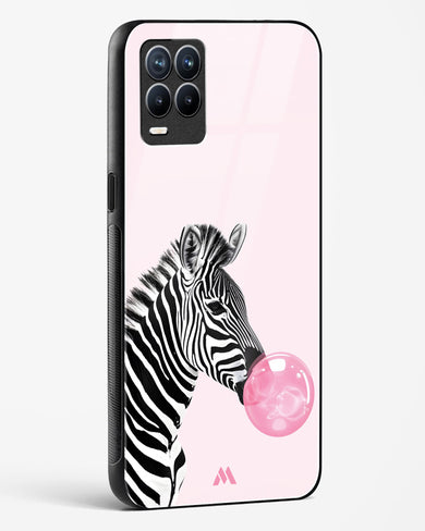 Bubble Pop Zebra Glass Case Phone Cover (Realme)