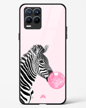Bubble Pop Zebra Glass Case Phone Cover (Realme)