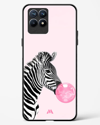 Bubble Pop Zebra Glass Case Phone Cover (Realme)