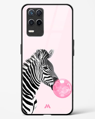 Bubble Pop Zebra Glass Case Phone Cover (Realme)