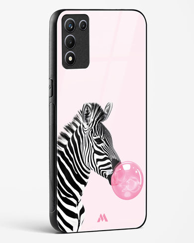 Bubble Pop Zebra Glass Case Phone Cover (Realme)