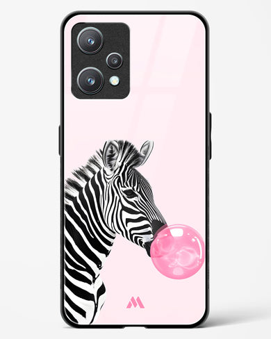 Bubble Pop Zebra Glass Case Phone Cover (Realme)