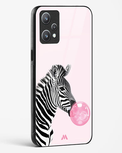 Bubble Pop Zebra Glass Case Phone Cover (Realme)