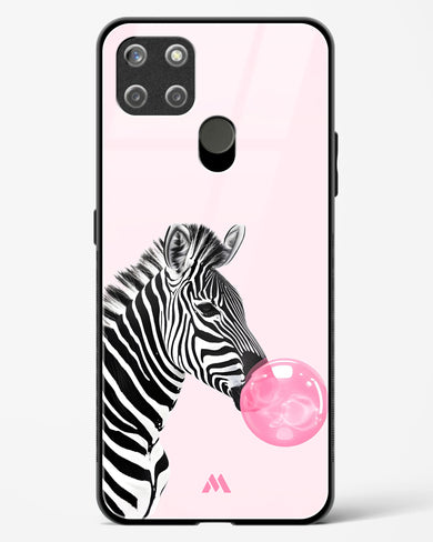 Bubble Pop Zebra Glass Case Phone Cover (Realme)