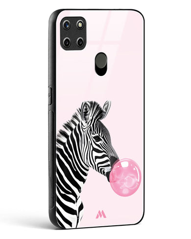 Bubble Pop Zebra Glass Case Phone Cover (Realme)