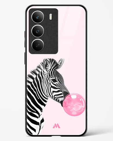 Bubble Pop Zebra Glass Case Phone Cover (Realme)
