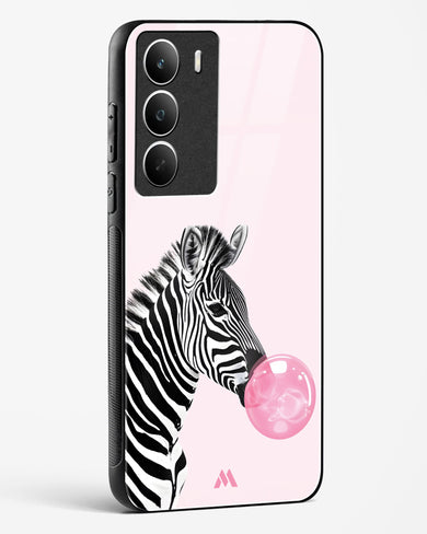 Bubble Pop Zebra Glass Case Phone Cover (Realme)