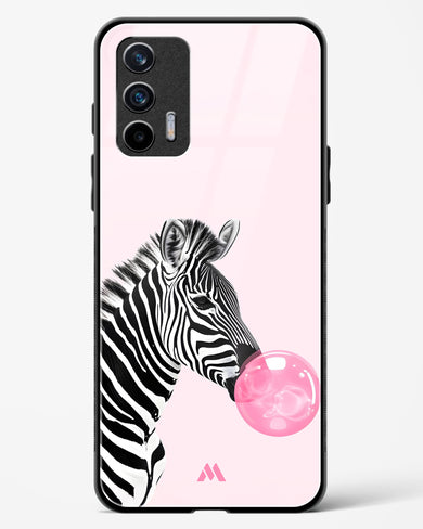 Bubble Pop Zebra Glass Case Phone Cover (Realme)