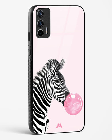 Bubble Pop Zebra Glass Case Phone Cover (Realme)