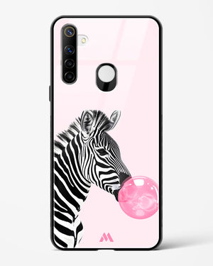 Bubble Pop Zebra Glass Case Phone Cover (Realme)