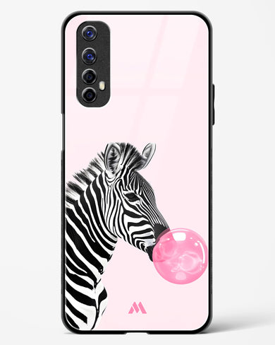 Bubble Pop Zebra Glass Case Phone Cover (Realme)