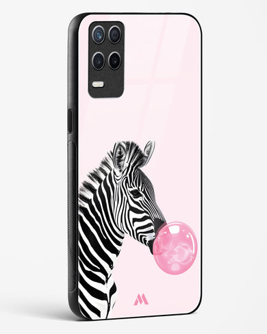Bubble Pop Zebra Glass Case Phone Cover (Realme)