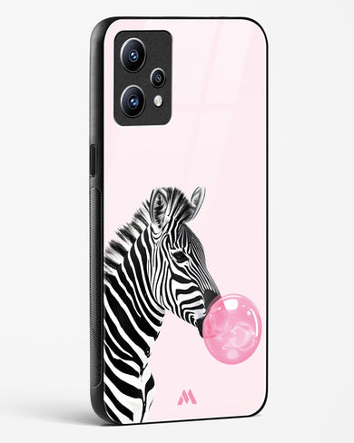 Bubble Pop Zebra Glass Case Phone Cover (Realme)