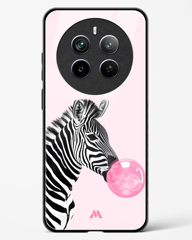 Bubble Pop Zebra Glass Case Phone Cover (Realme)