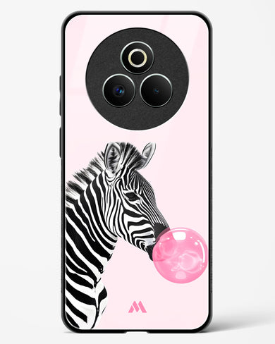 Bubble Pop Zebra Glass Case Phone Cover (Realme)