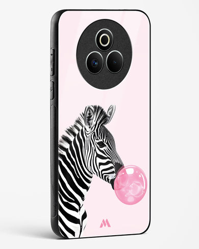 Bubble Pop Zebra Glass Case Phone Cover (Realme)