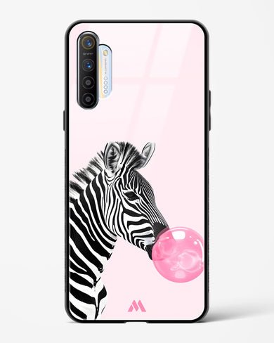 Bubble Pop Zebra Glass Case Phone Cover (Realme)