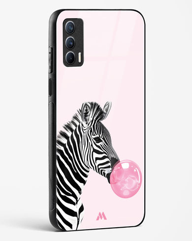 Bubble Pop Zebra Glass Case Phone Cover (Realme)