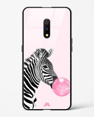 Bubble Pop Zebra Glass Case Phone Cover (Realme)