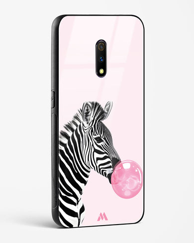 Bubble Pop Zebra Glass Case Phone Cover (Realme)