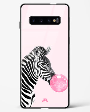 Bubble Pop Zebra Glass Case Phone Cover (Samsung)