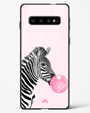 Bubble Pop Zebra Glass Case Phone Cover (Samsung)