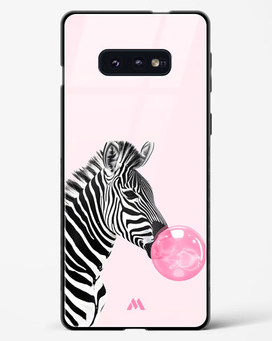 Bubble Pop Zebra Glass Case Phone Cover (Samsung)
