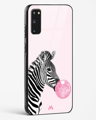 Bubble Pop Zebra Glass Case Phone Cover (Samsung)