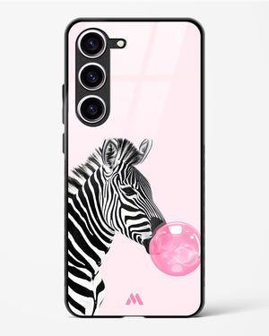 Bubble Pop Zebra Glass Case Phone Cover (Samsung)
