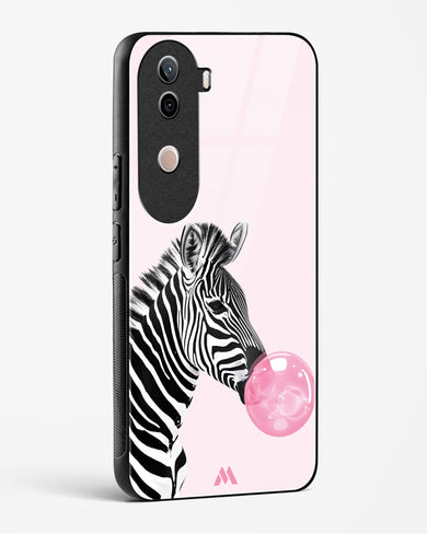 Bubble Pop Zebra Glass Case Phone Cover (Vivo)