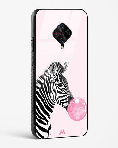Bubble Pop Zebra Glass Case Phone Cover (Vivo)