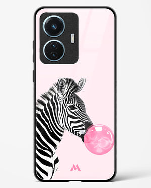 Bubble Pop Zebra Glass Case Phone Cover (Vivo)
