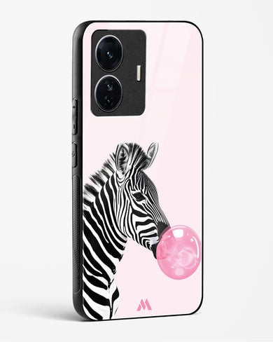 Bubble Pop Zebra Glass Case Phone Cover (Vivo)