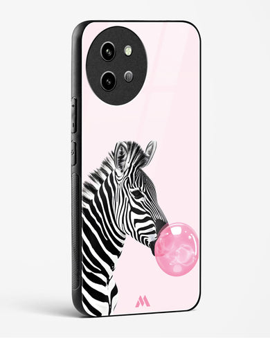 Bubble Pop Zebra Glass Case Phone Cover (Vivo)